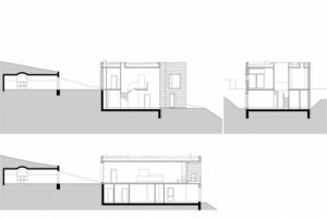 Futuristic Wooden Home Design interior siteplan