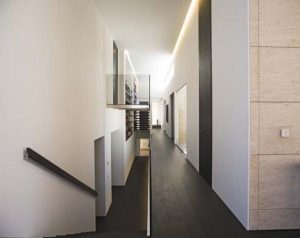 Futuristic and Bright Home Design Inspiration from A ceros Galicia corridor
