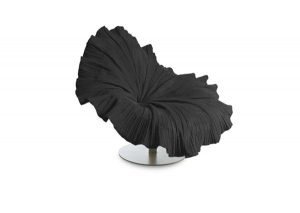 black Blossom Flower Chair with awesome and cute design