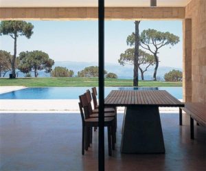 dinning table Mediterranean Home Design