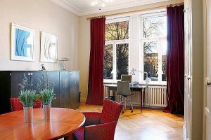 luxurious Apartment interior Design with Classical Swedish Style in Stockholm