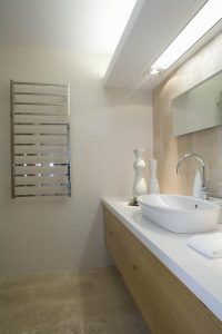 modern and elegant bathroom Design in Palm Beach Residence