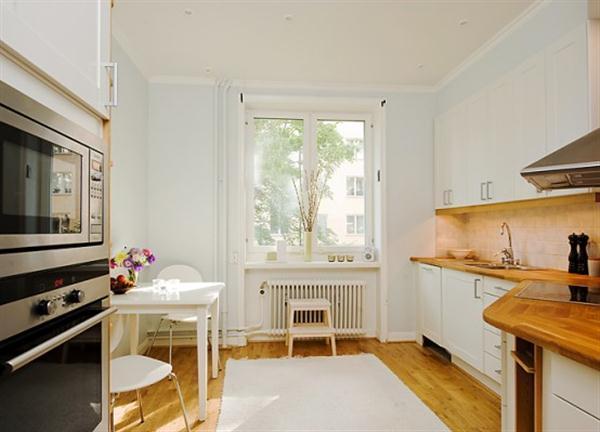 unique kitchen Apartment Design in Sweden