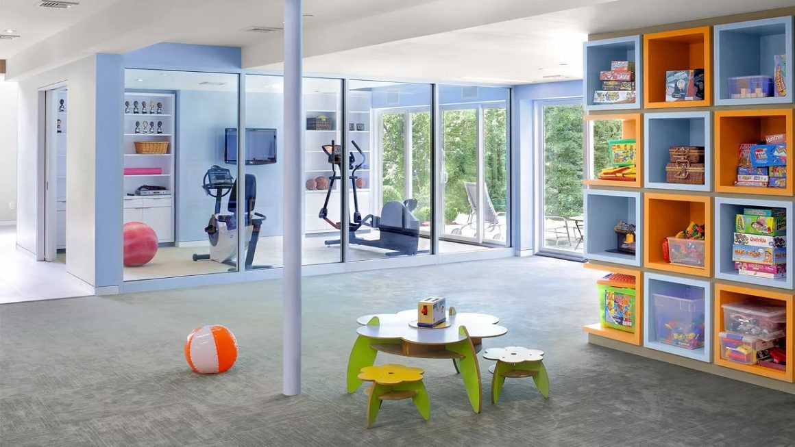 9 Colorful Home Gym Design Ideas